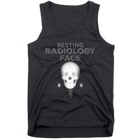 Resting Radiology Face Tank Top