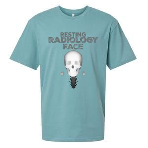 Resting Radiology Face Sueded Cloud Jersey T-Shirt