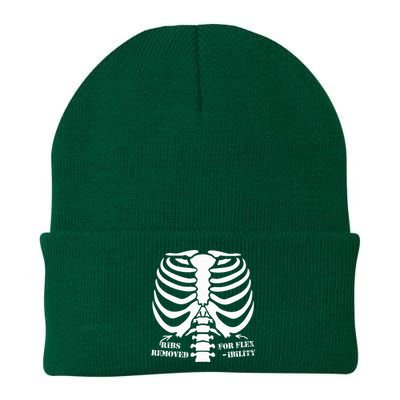 Ribs Removed For Flexibility Knit Cap Winter Beanie