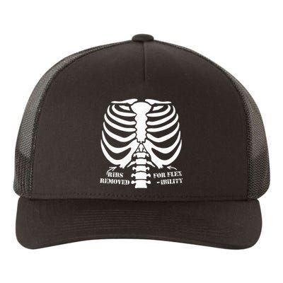 Ribs Removed For Flexibility Yupoong Adult 5-Panel Trucker Hat