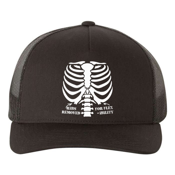 Ribs Removed For Flexibility Yupoong Adult 5-Panel Trucker Hat