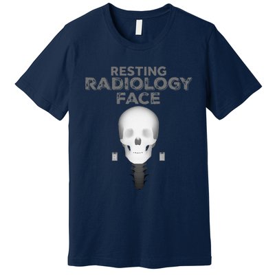 Resting Radiology Face Premium T-Shirt