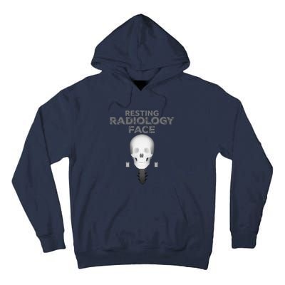 Resting Radiology Face Tall Hoodie