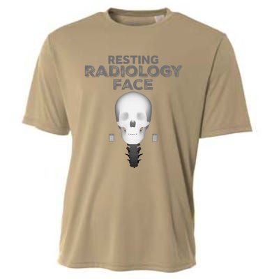 Resting Radiology Face Cooling Performance Crew T-Shirt