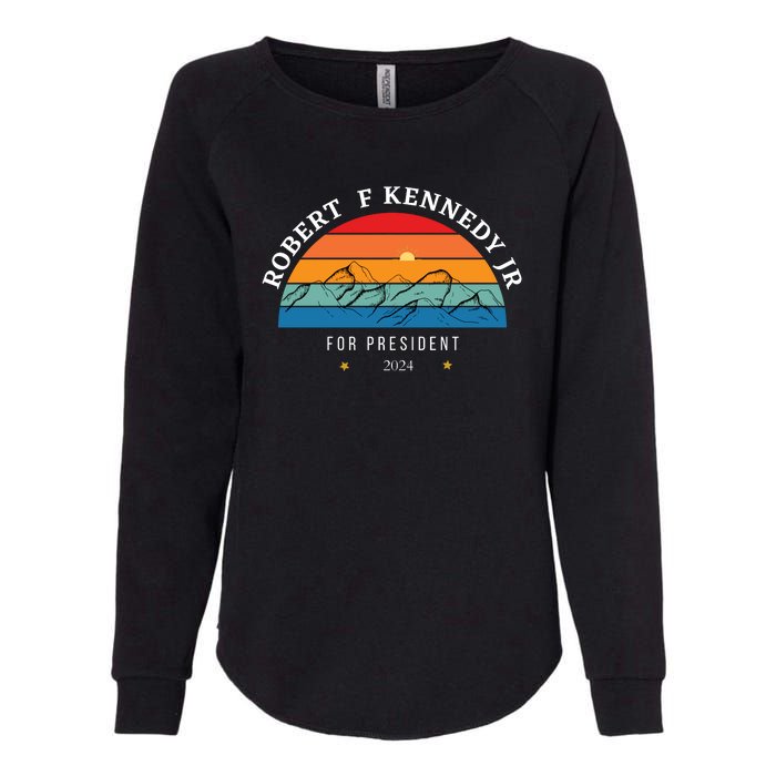 RFK Robert F Kennedy Jr For President 2024 Womens California Wash Sweatshirt