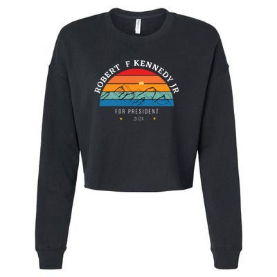 RFK Robert F Kennedy Jr For President 2024 Cropped Pullover Crew