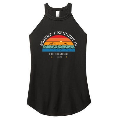 RFK Robert F Kennedy Jr For President 2024 Women's Perfect Tri Rocker Tank