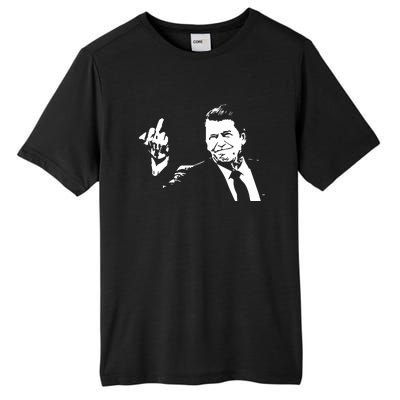 Ronald Reagan Flipping Tall Fusion ChromaSoft Performance T-Shirt