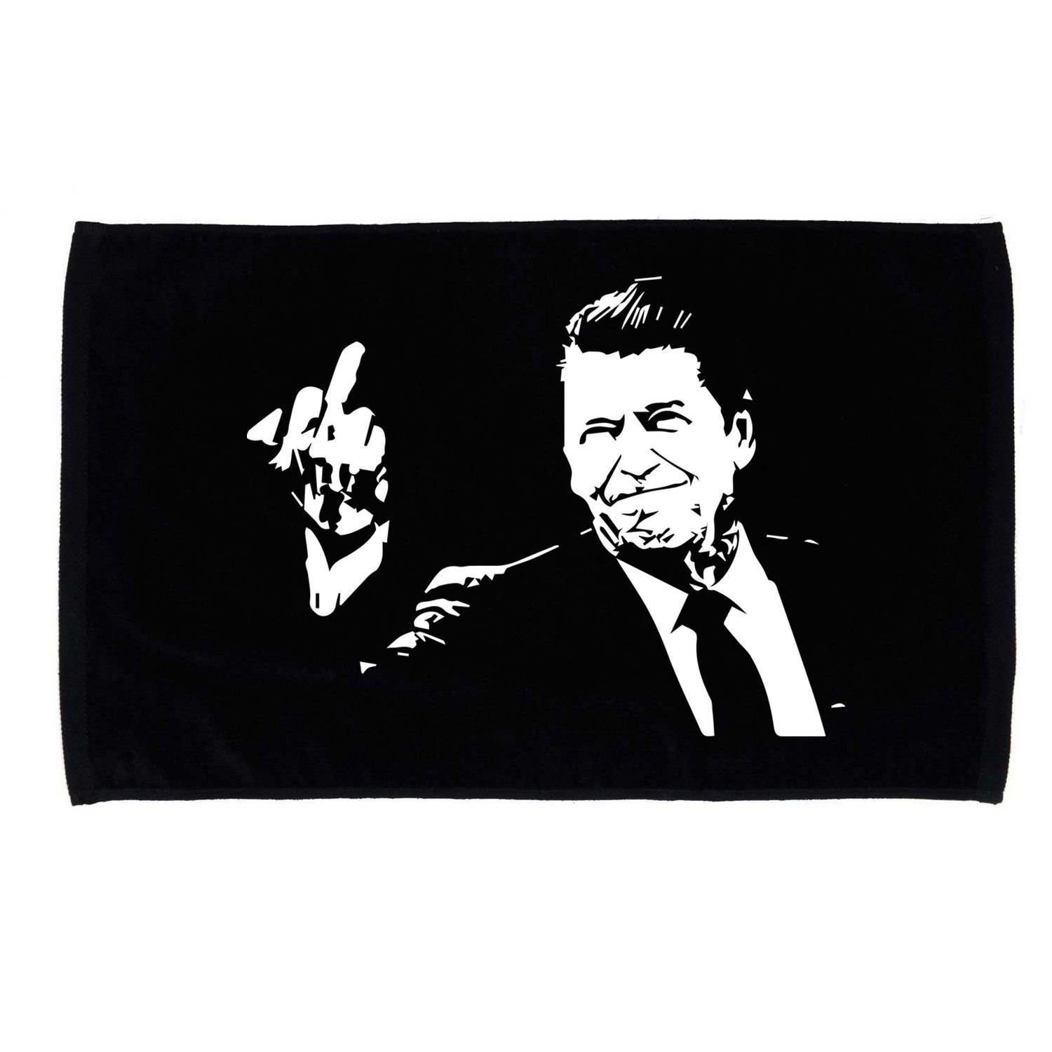Ronald Reagan Flipping Microfiber Hand Towel