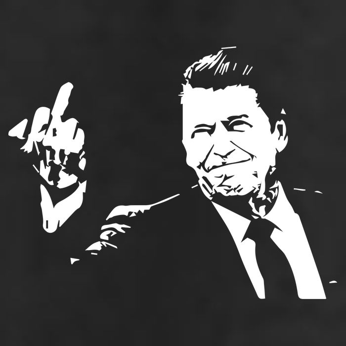 Ronald Reagan Flipping Microfiber Hand Towel