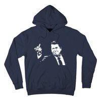 Ronald Reagan Flipping Hoodie