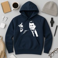 Ronald Reagan Flipping Hoodie