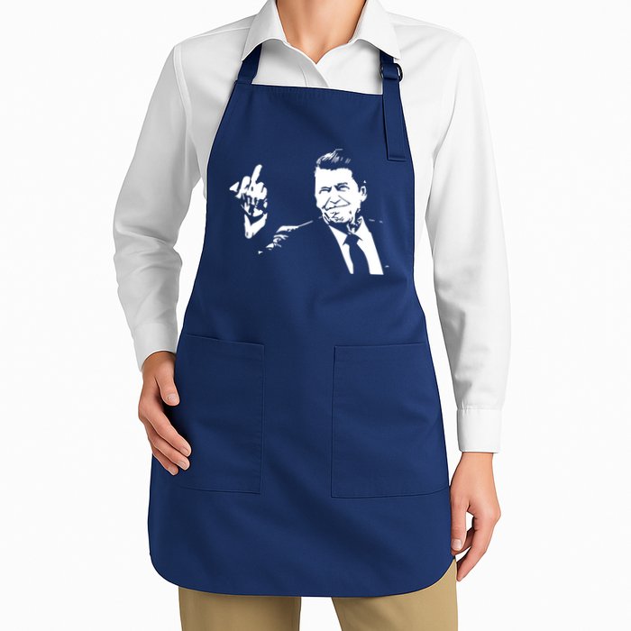 Ronald Reagan Flipping Apron