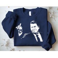 Ronald Reagan Flipping Sweatshirt