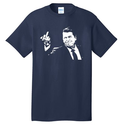 Ronald Reagan Flipping Tall T-Shirt