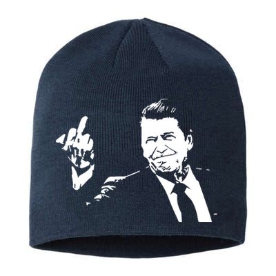 Ronald Reagan Flipping Sustainable Beanie