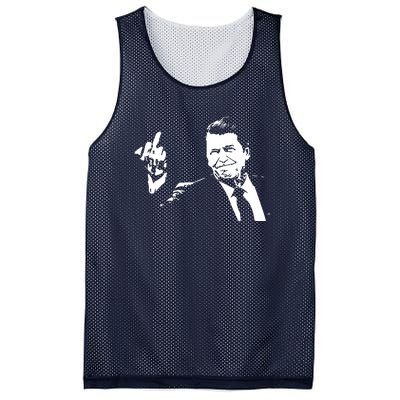 Ronald Reagan Flipping Mesh Reversible Basketball Jersey Tank