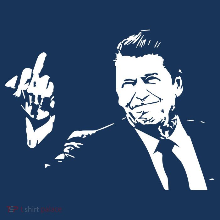 Ronald Reagan Flipping Mesh Reversible Basketball Jersey Tank