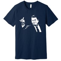 Ronald Reagan Flipping Premium T-Shirt