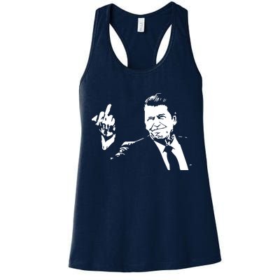 Ronald Reagan Flipping Womens Tank Top