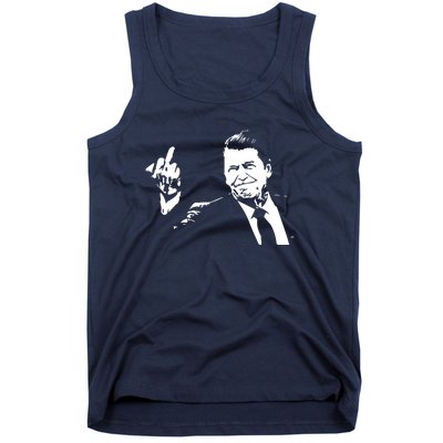 Ronald Reagan Flipping Tank Top