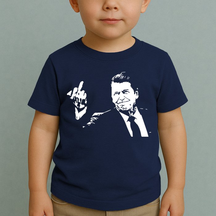 Ronald Reagan Flipping Toddler T-Shirt