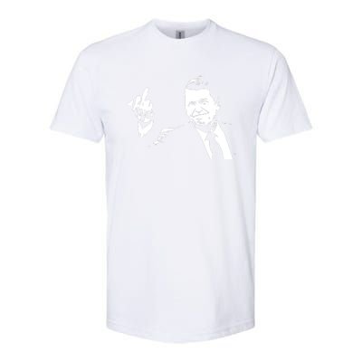 Ronald Reagan Flipping Softstyle® CVC T-Shirt