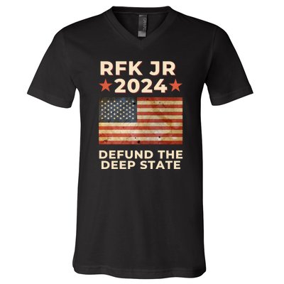 RFK Robert F Kennedy Jr For President 2024 V-Neck T-Shirt