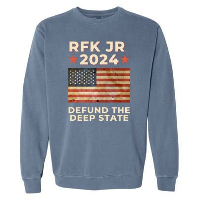 RFK Robert F Kennedy Jr For President 2024 Garment-Dyed Sweatshirt