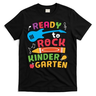 Ready Rock Funny First Day Of Kindergarten T-Shirt
