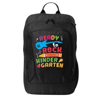 Ready Rock Funny First Day Of Kindergarten City Backpack