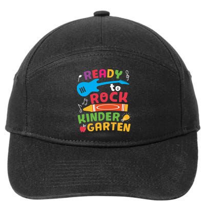 Ready Rock Funny First Day Of Kindergarten 7-Panel Snapback Hat