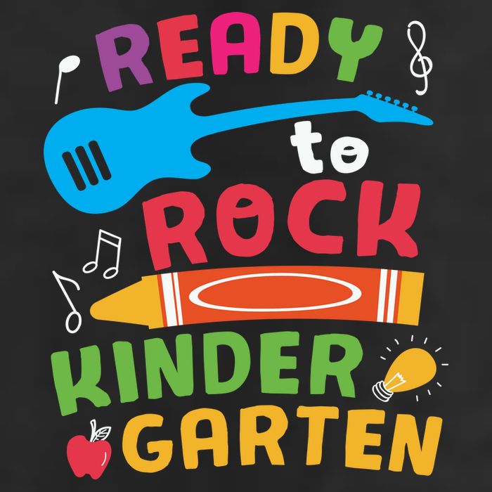 Ready Rock Funny First Day Of Kindergarten Golf Towel