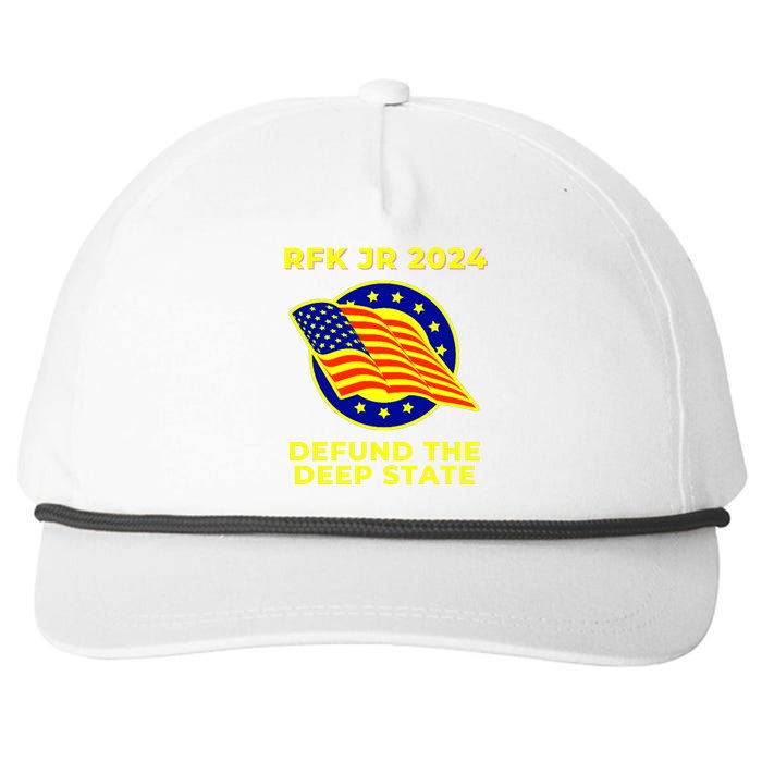 RFK Robert F Kennedy Jr For President 2024 Snapback Five-Panel Rope Hat