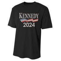 RFK Robert F Kennedy Jr For President 2024 Performance Sprint T-Shirt