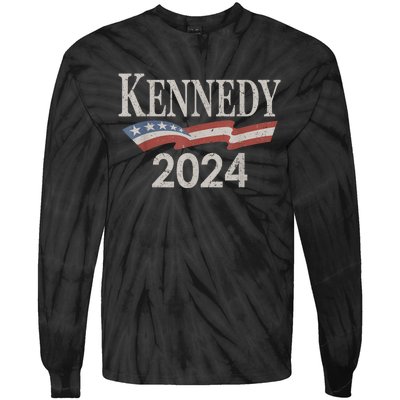 RFK Robert F Kennedy Jr For President 2024 Tie-Dye Long Sleeve Shirt