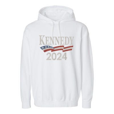 RFK Robert F Kennedy Jr For President 2024 Garment-Dyed Fleece Hoodie