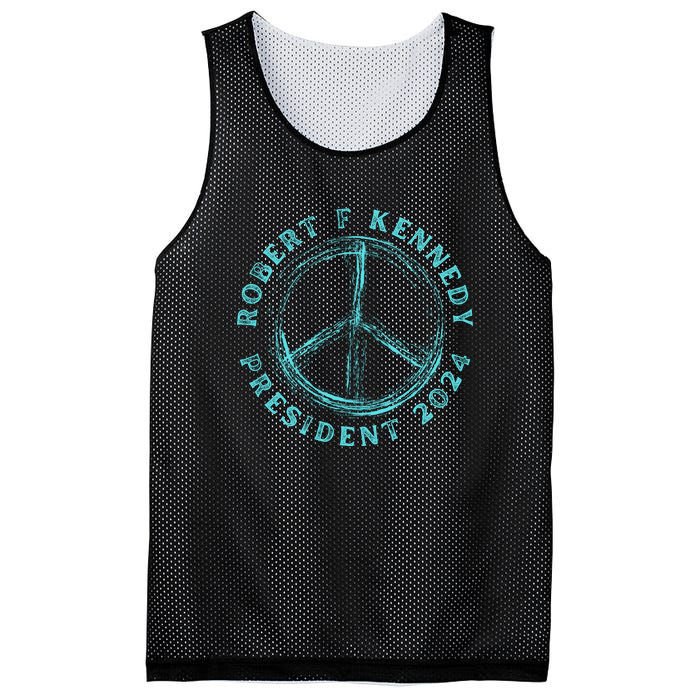 RFK Robert F Kennedy Jr For President 2024 Mesh Reversible Basketball Jersey Tank