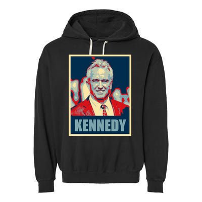 RFK Robert F Kennedy Jr For President 2024 Garment-Dyed Fleece Hoodie