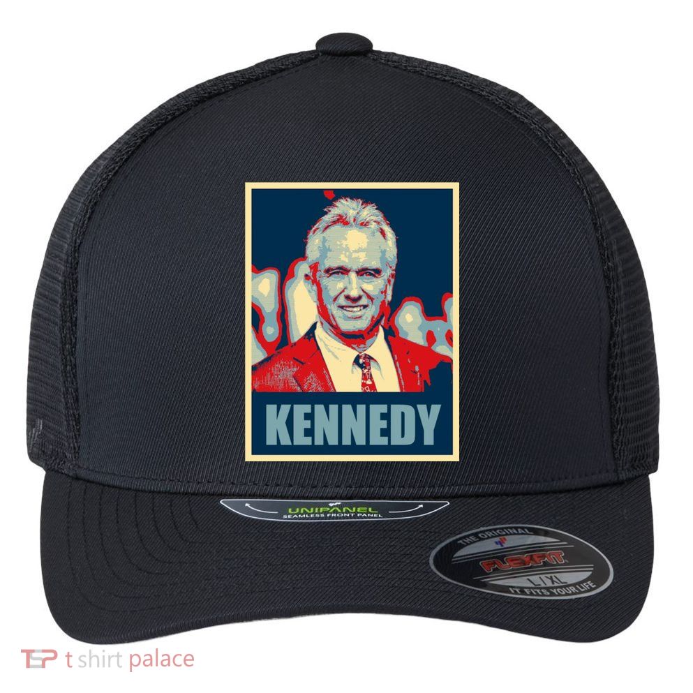 RFK Robert F Kennedy Jr For President 2024 Flexfit Unipanel Trucker Cap