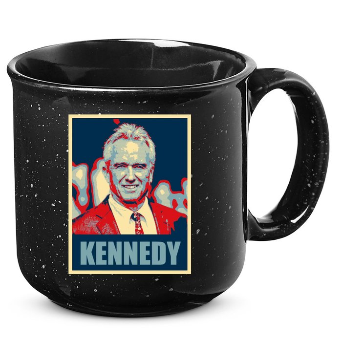 RFK Robert F Kennedy Jr For President 2024 15oz Campfire Ceramic Mug