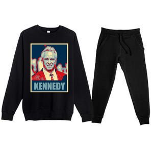 RFK Robert F Kennedy Jr For President 2024 Premium Crewneck Sweatsuit Set