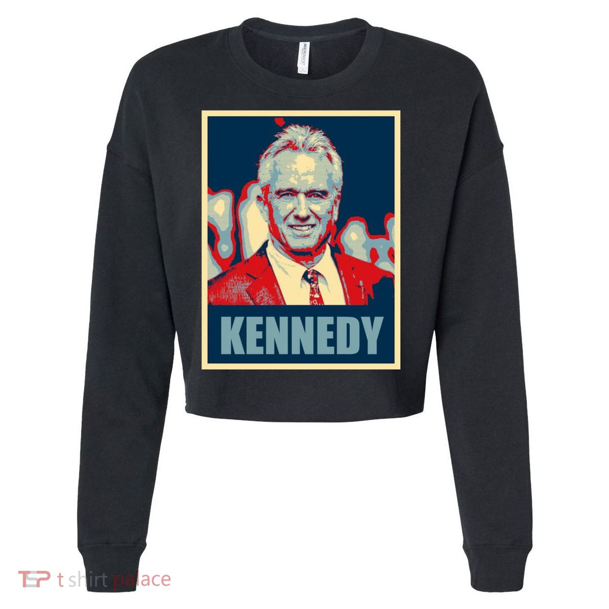 RFK Robert F Kennedy Jr For President 2024 Cropped Pullover Crew