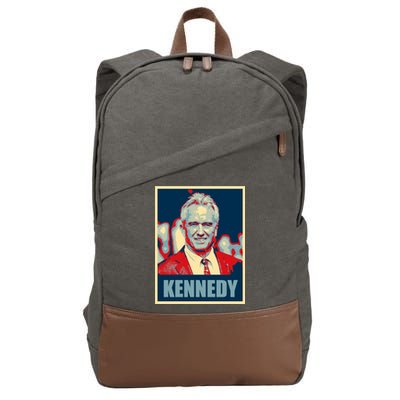 RFK Robert F Kennedy Jr For President 2024 Cotton Canvas Backpack