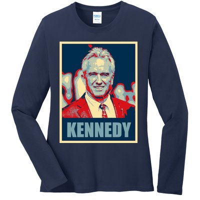 RFK Robert F Kennedy Jr For President 2024 Ladies Long Sleeve Shirt