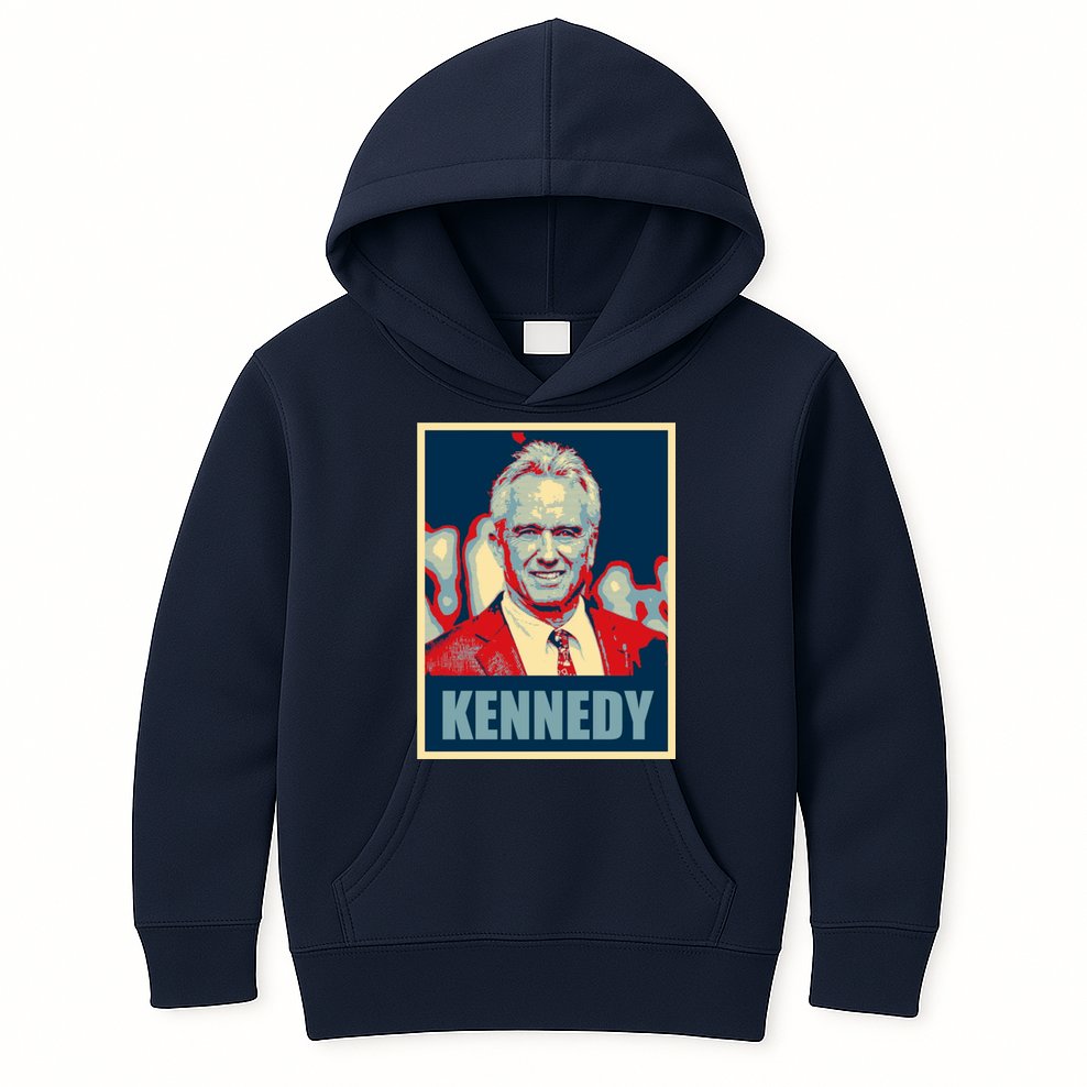 RFK Robert F Kennedy Jr For President 2024 Kids Hoodie