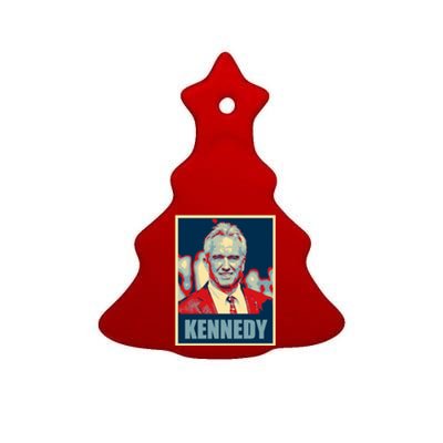 RFK Robert F Kennedy Jr For President 2024 Ceramic Tree Ornament