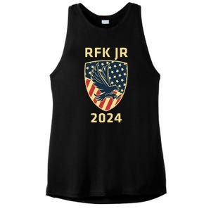 RFK Robert F Kennedy Jr For President 2024 Ladies PosiCharge Tri-Blend Wicking Tank