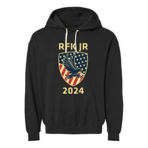 RFK Robert F Kennedy Jr For President 2024 Garment-Dyed Fleece Hoodie