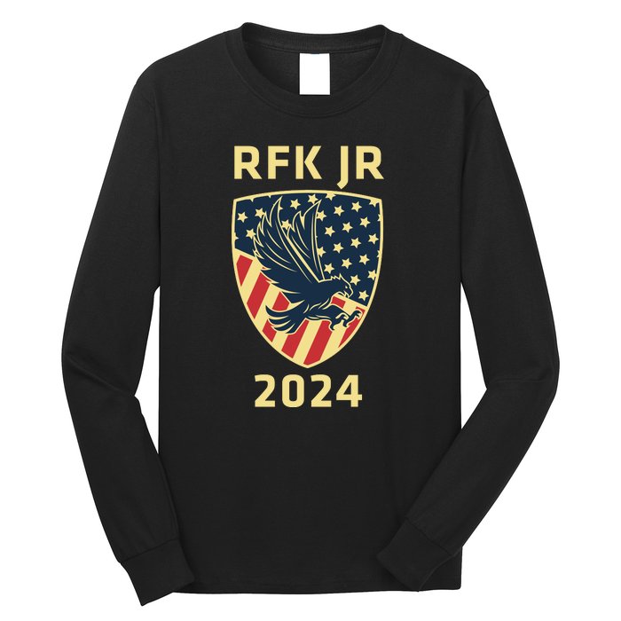 RFK Robert F Kennedy Jr For President 2024 Long Sleeve Shirt